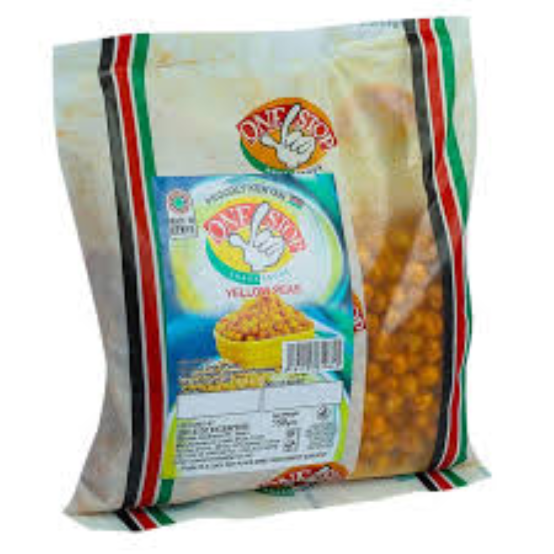 ONE STOP YELLOW PEAS 50G